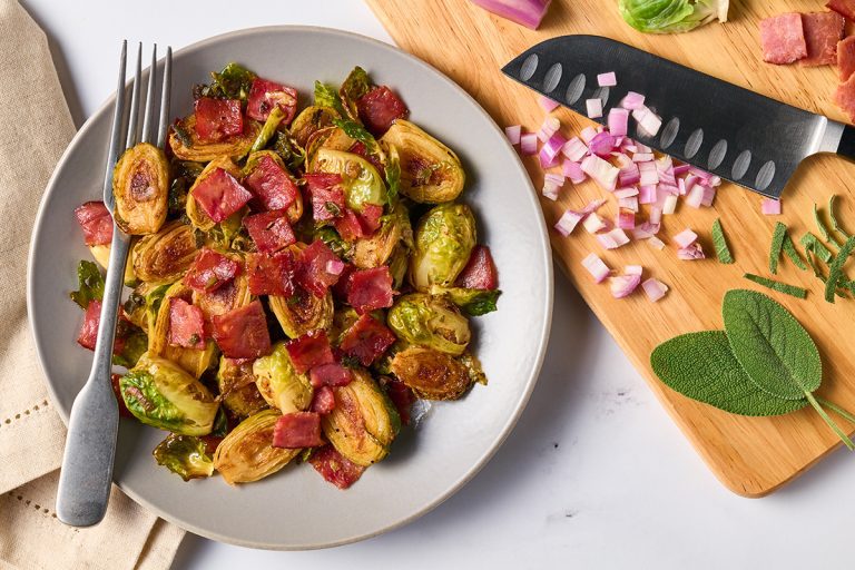 The Best Bacon Brussel Sprouts