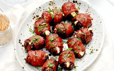 Angus Steak Bacon Wrapped Dates